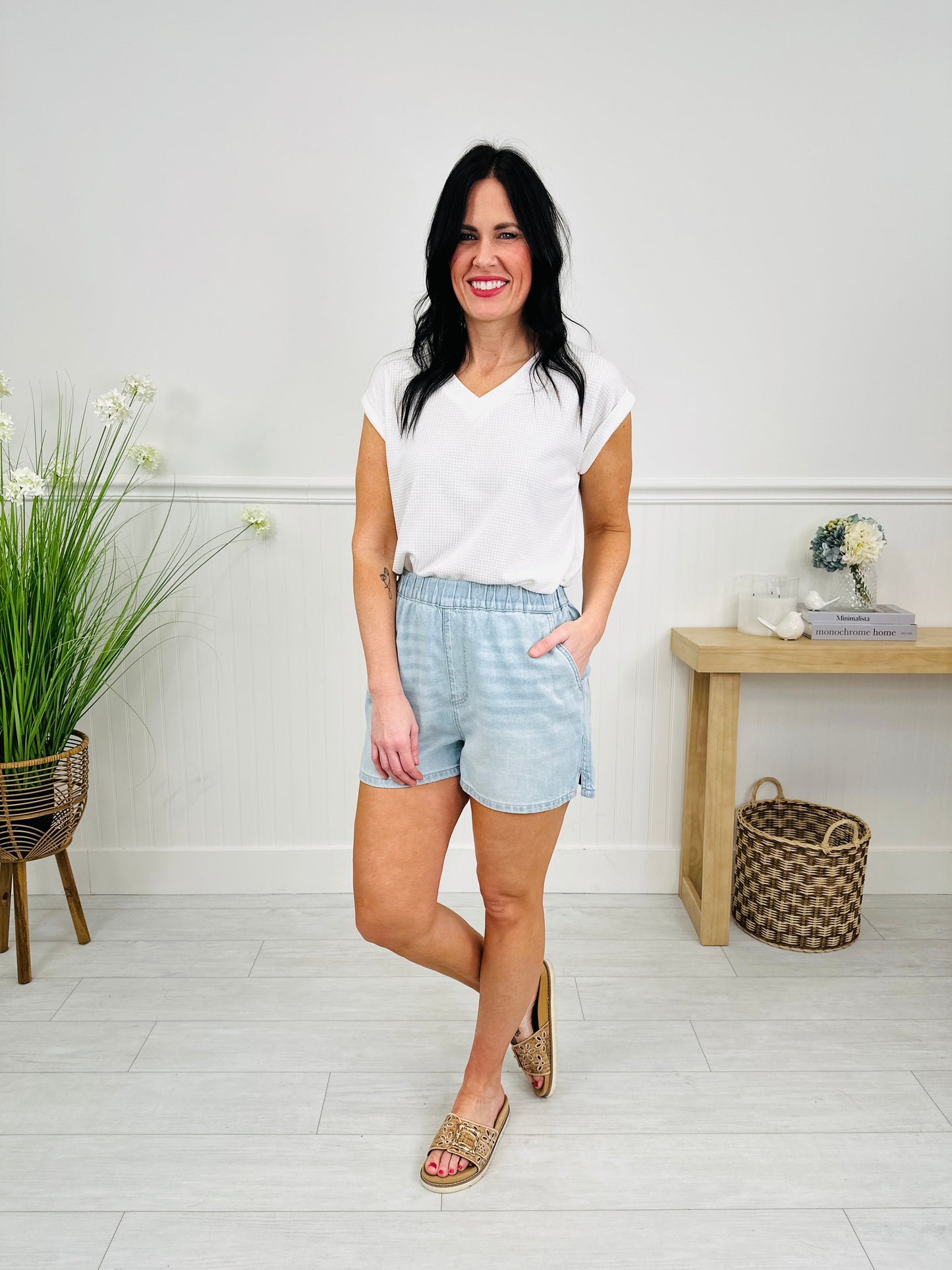 Judy Blue Pull It Together Boxer Shorts