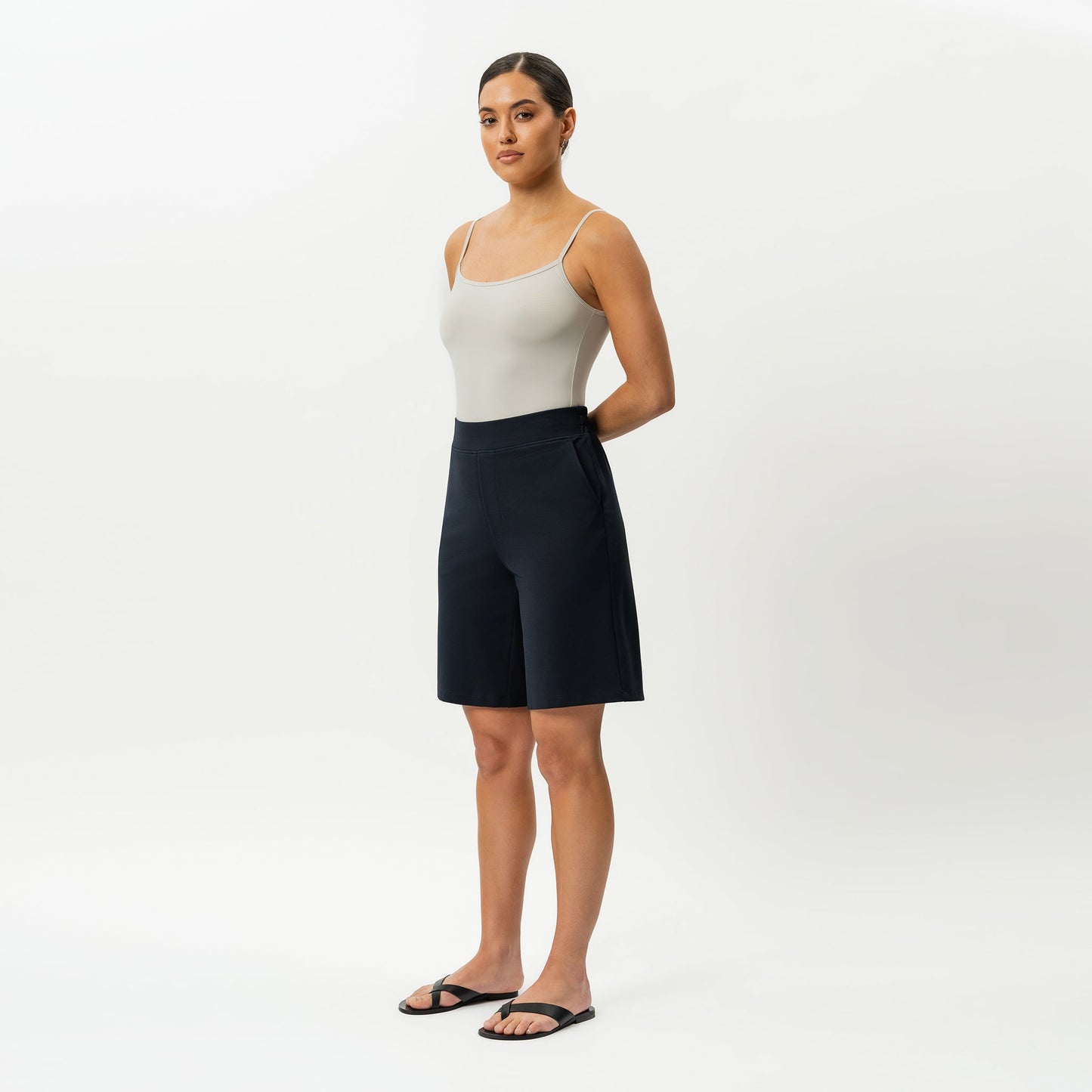Light Ponte Shorts
