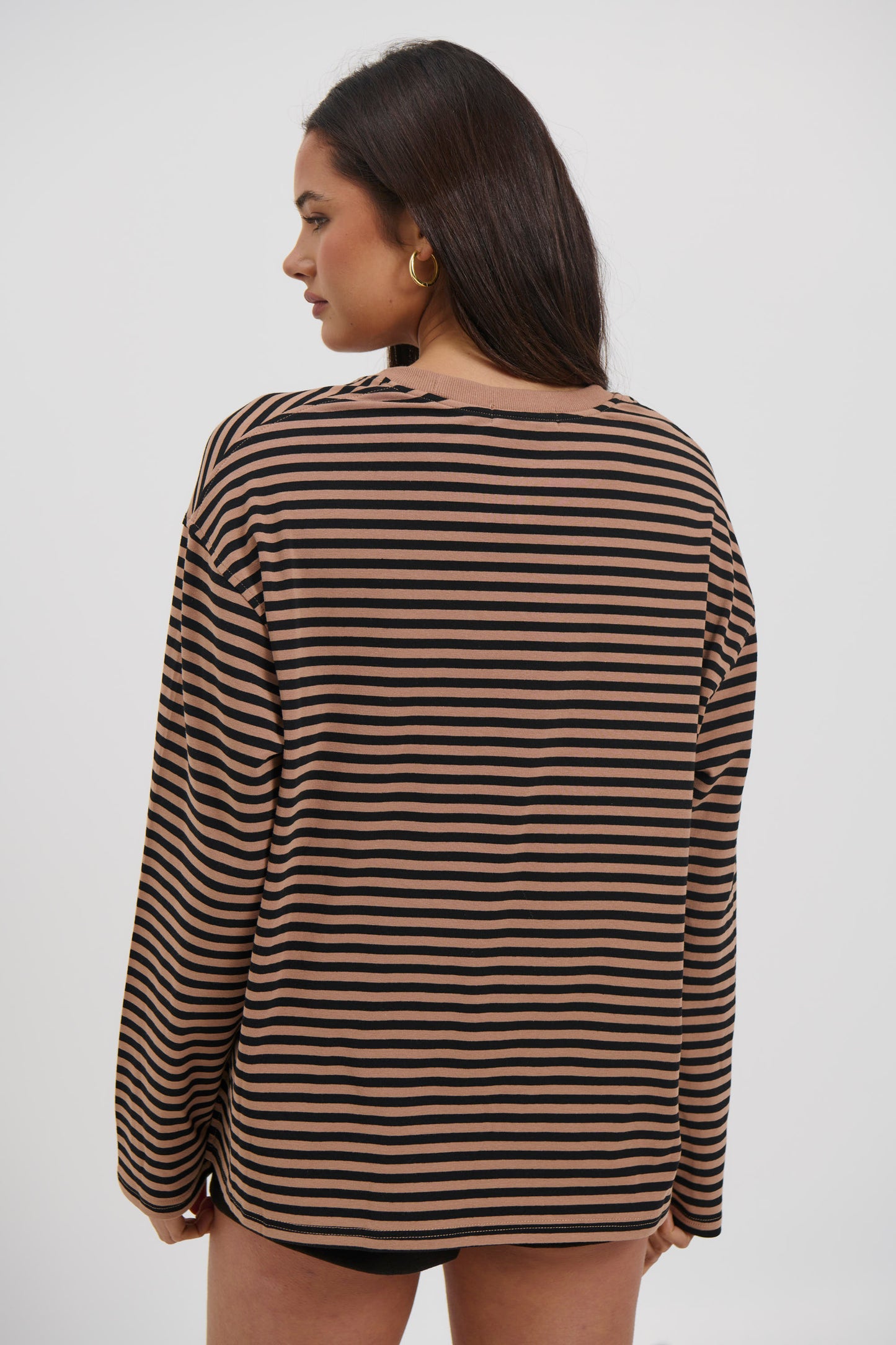 Asher Long Sleeve Mocha - FINAL SALE