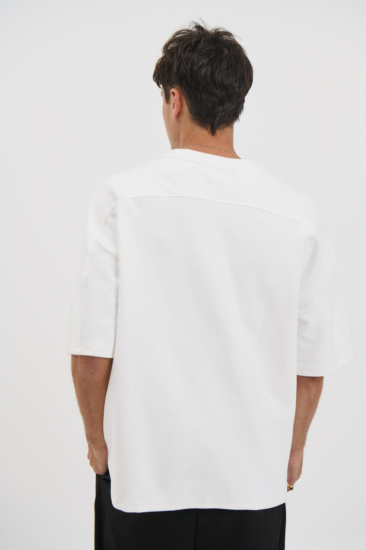 Henry Heavyweight Tee Ivory - FINAL SALE