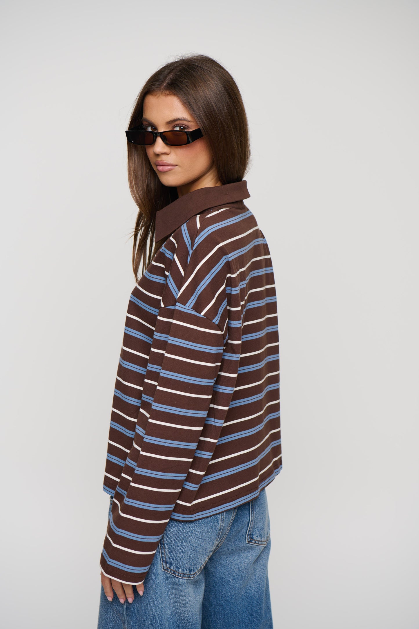 Jett Long Sleeve Chocolate