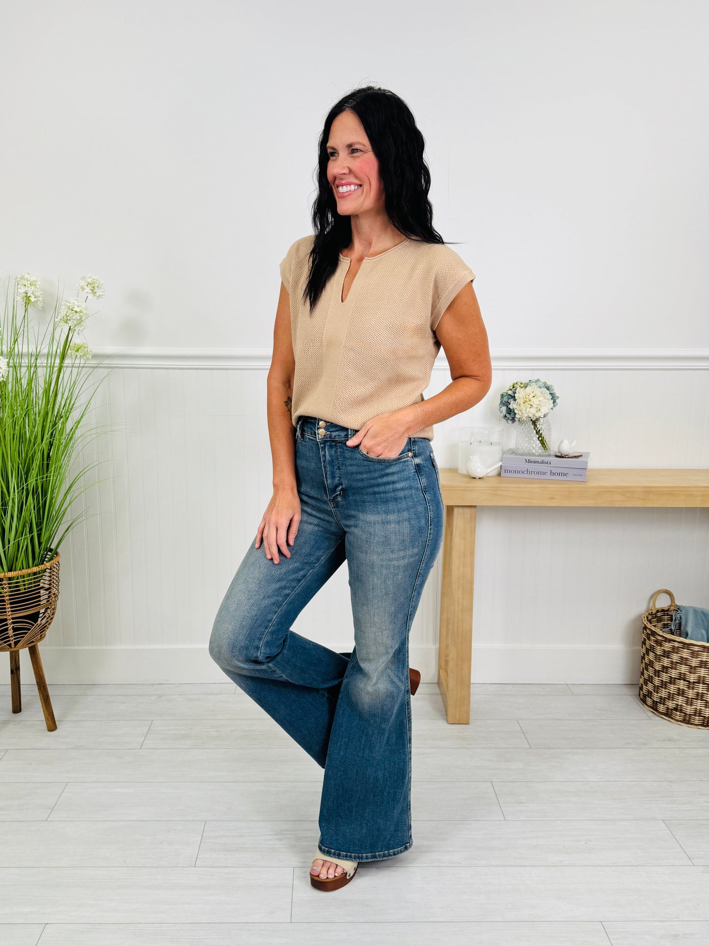 Judy Blue Flare To Remember Tummy Control Flare Jeans