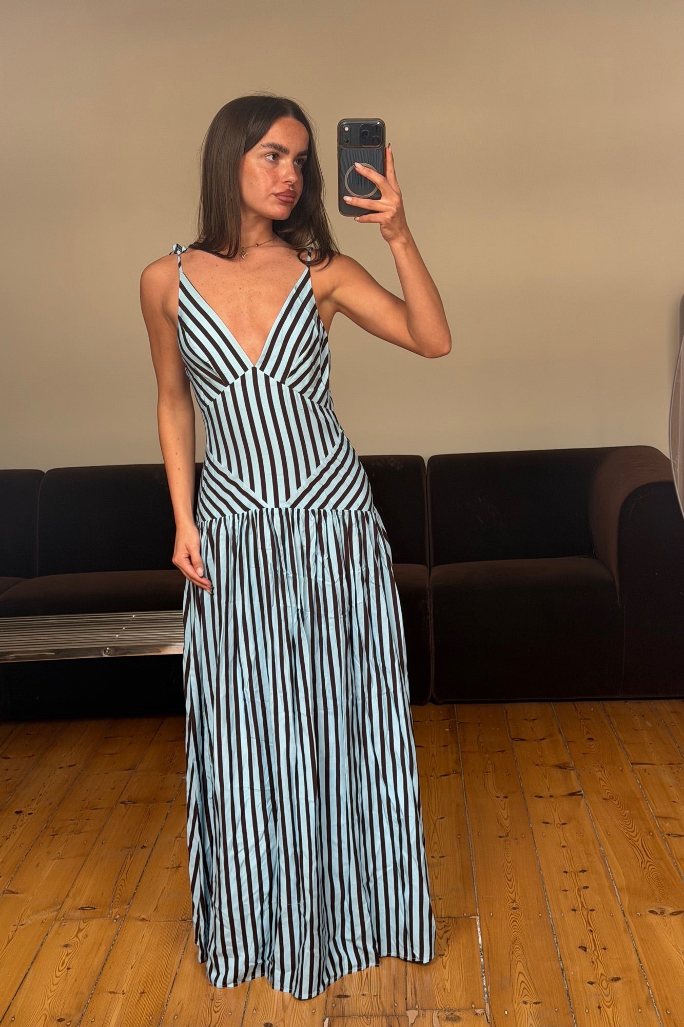 Hadley Maxi Dress Sky