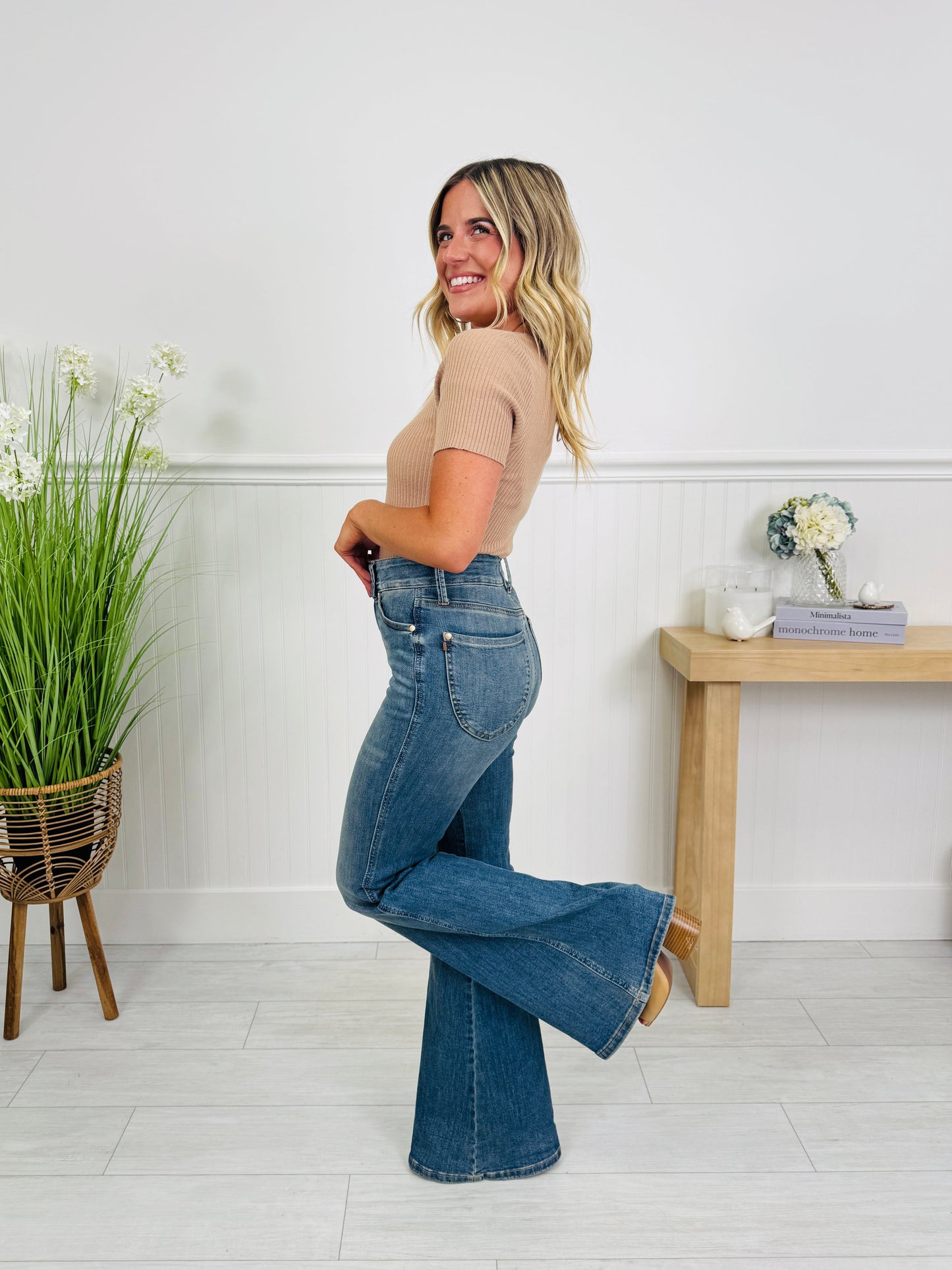 Judy Blue Flare To Remember Tummy Control Flare Jeans