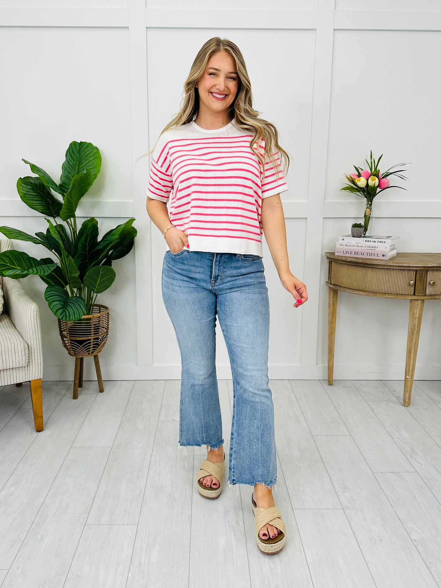 Harbor Days Top In Pink