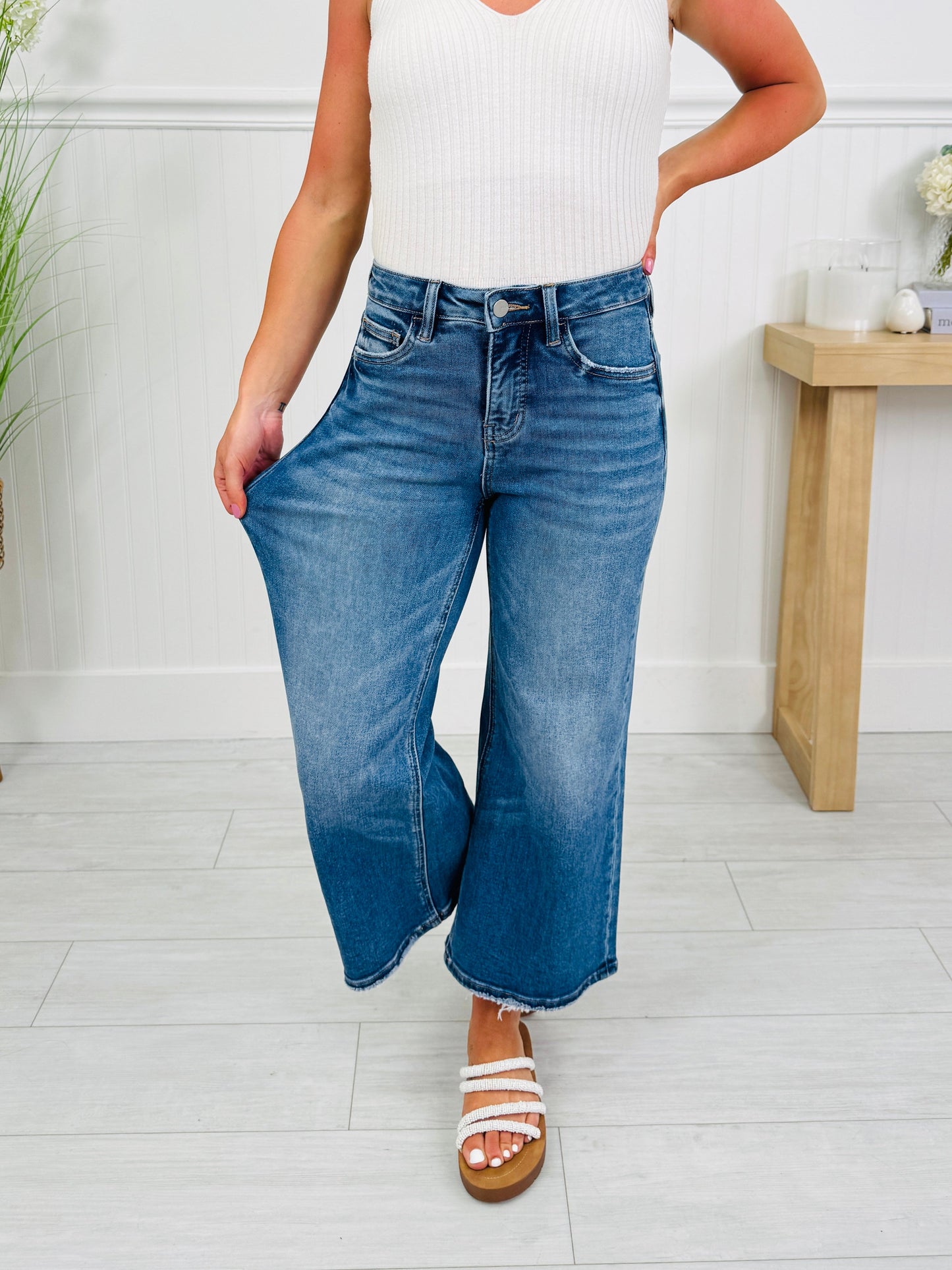 Triple Play Tummy Control Cropped Jeans in Three Inseams