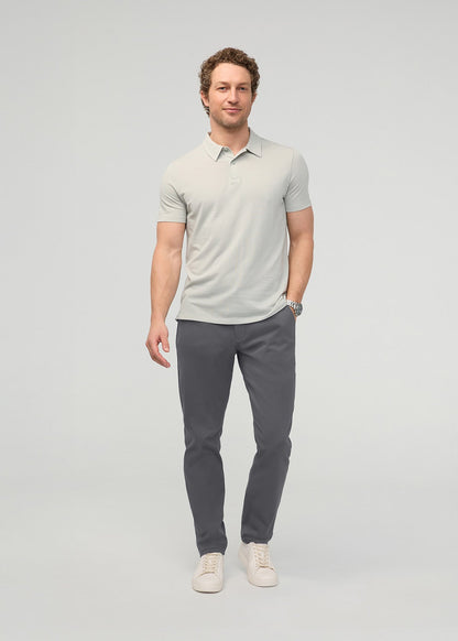 NuStretch Relaxed Taper Trouser - River Rock