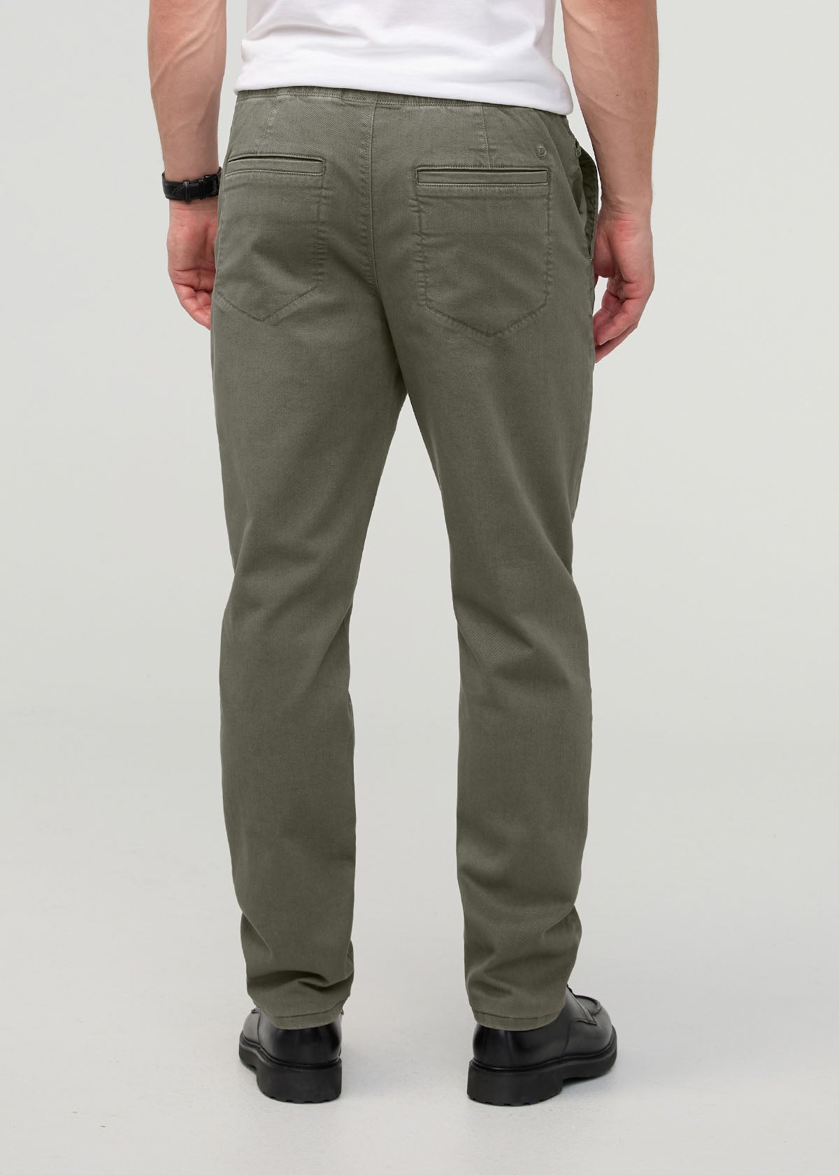 FlexTwill Relaxed Pull On Pant - Thyme