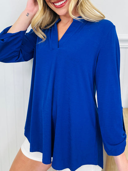 Ready on Repeat Top In Multiple Colors