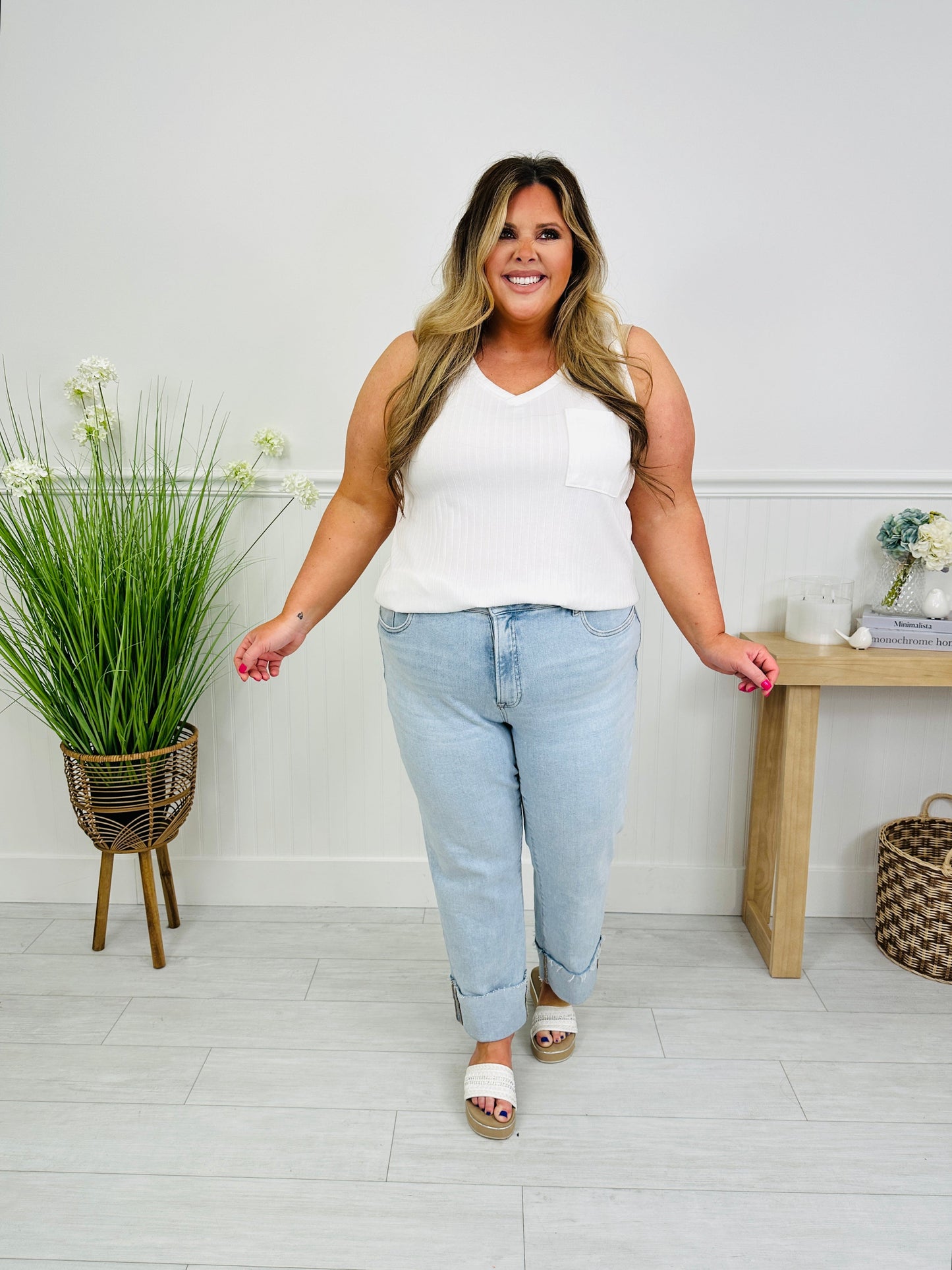 Spring Awakening Tummy Control Relaxed Fit Jeans