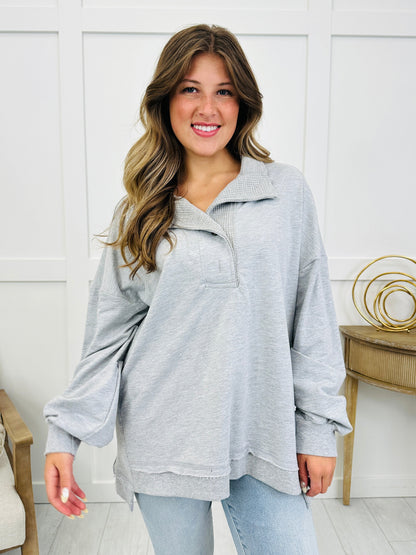 The Relaxed Route Top In Multiple Colors