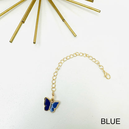 Butterfly Tumbler Charm- Multiple Colors!