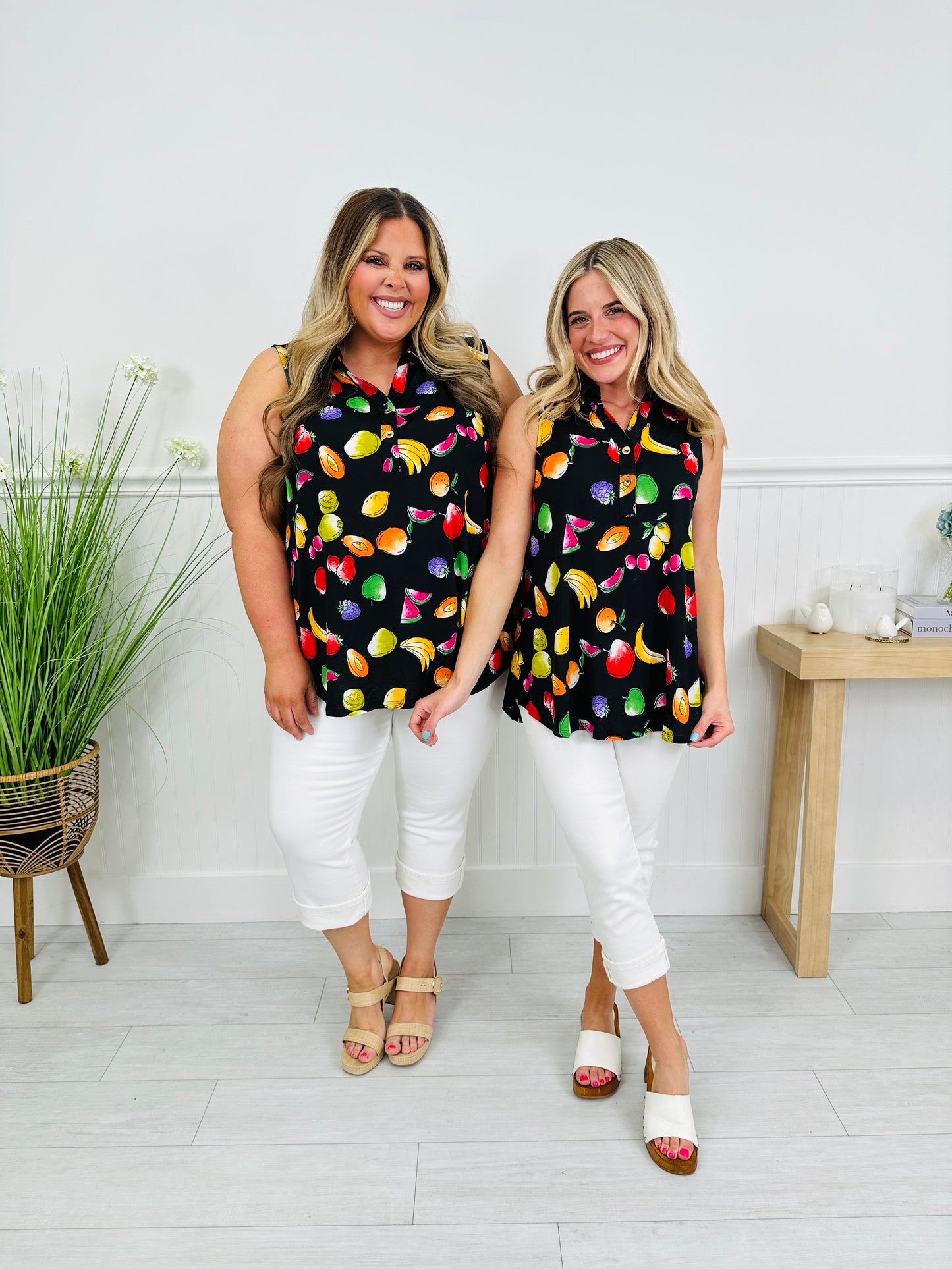 Styled For Summer Tank Top In Tampa Print
