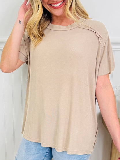 You'll Live In It Top in Multiple Colors
