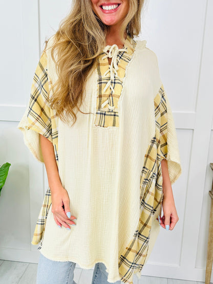 Catch My Chill Tunic in Cream Combo
