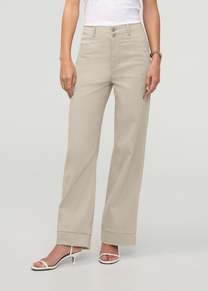 NuStretch High Rise Trouser - Sandstone