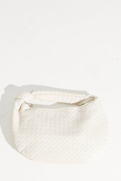 Jessie Weave Bag White