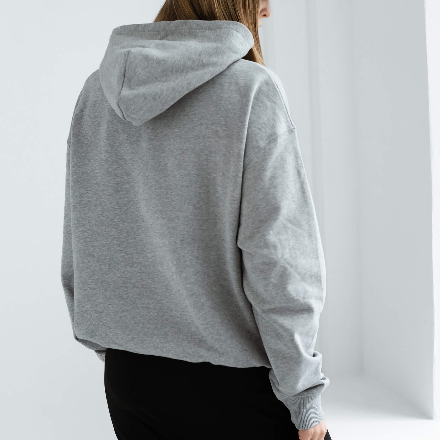 Relaxed Serif Hoodie