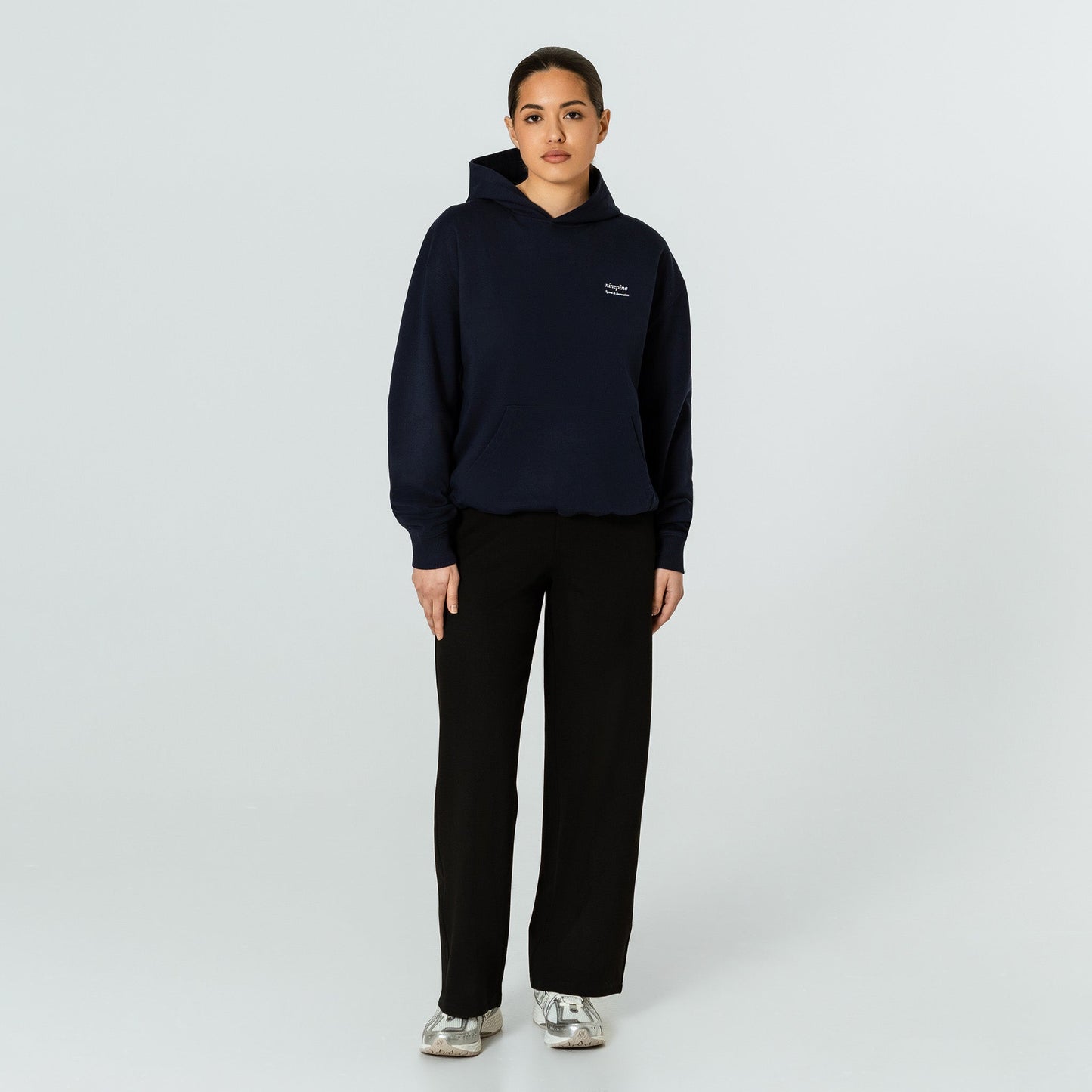 Relaxed Serif Hoodie