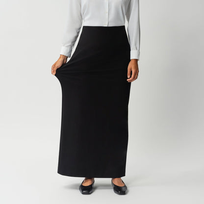 Tailored Ponte Maxi Skirt