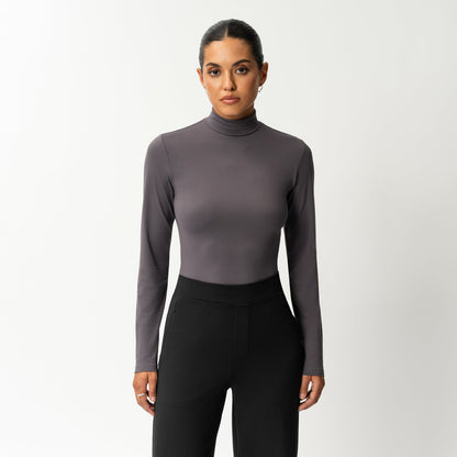 Soft Turtleneck Long-sleeve
