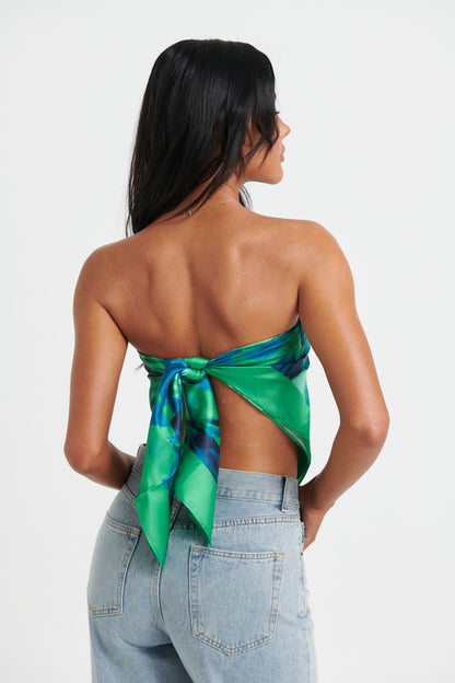 Calista Scarf Green