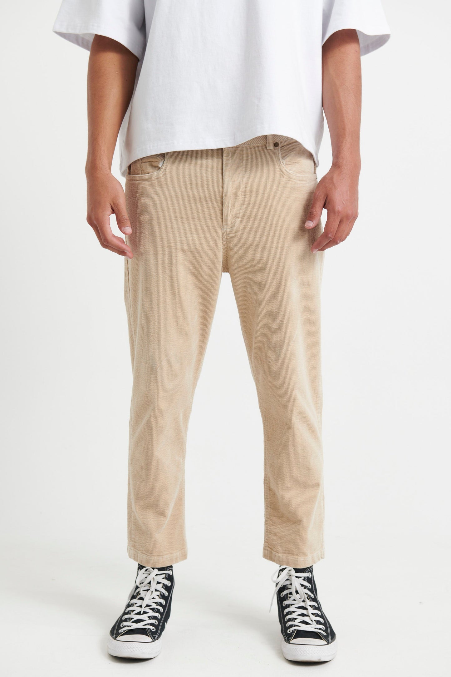 Leon Cord Pant Oat - FINAL SALE