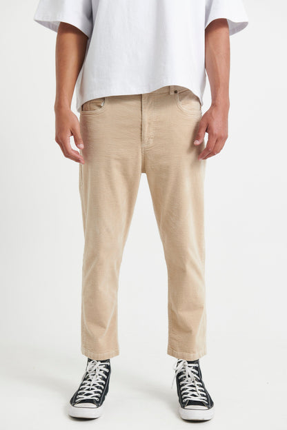 Leon Cord Pant Oat - FINAL SALE