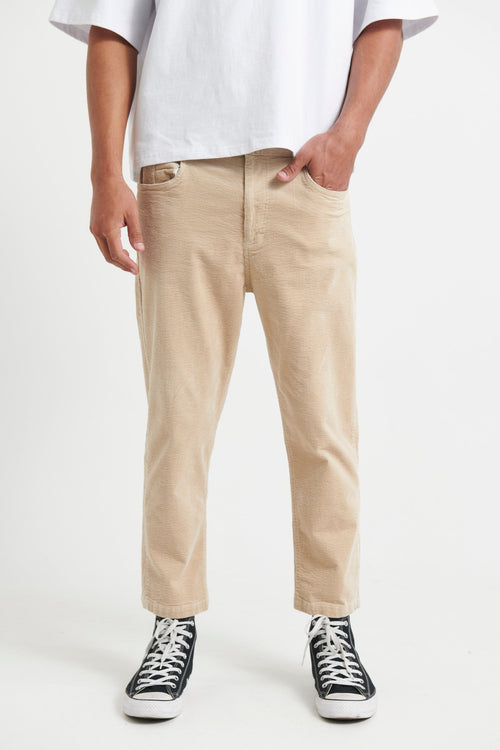 Leon Cord Pant Oat - FINAL SALE