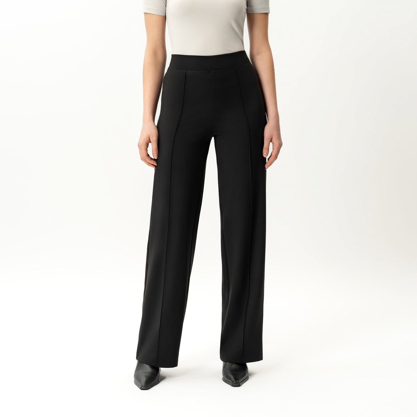 Asana Relaxed Front Crease Pant