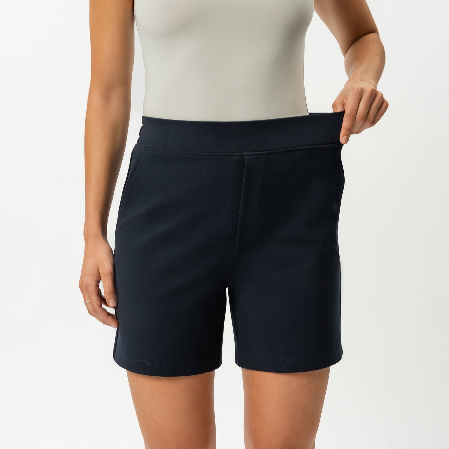 Light Ponte Shorts