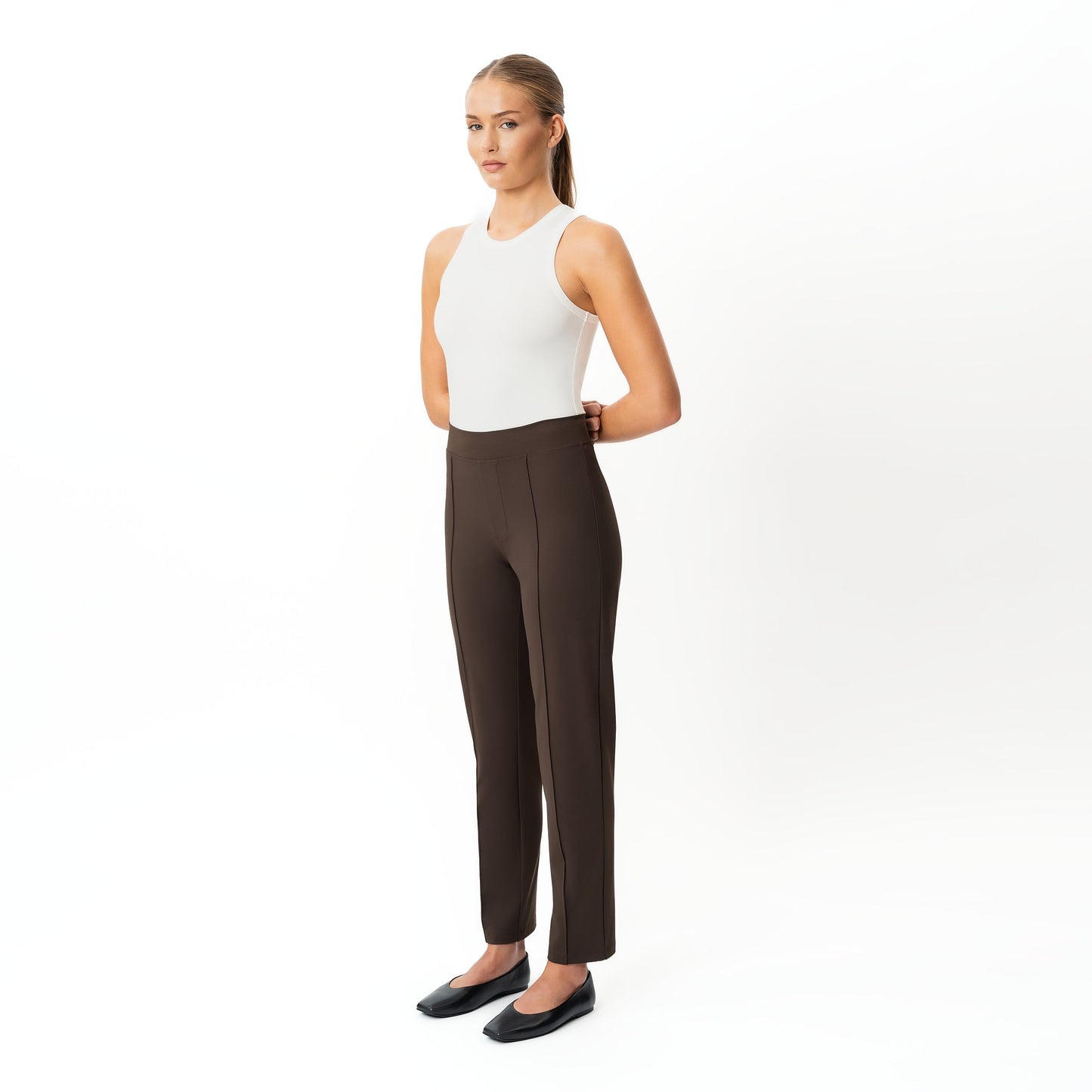 Asana Slim Front Crease Pant