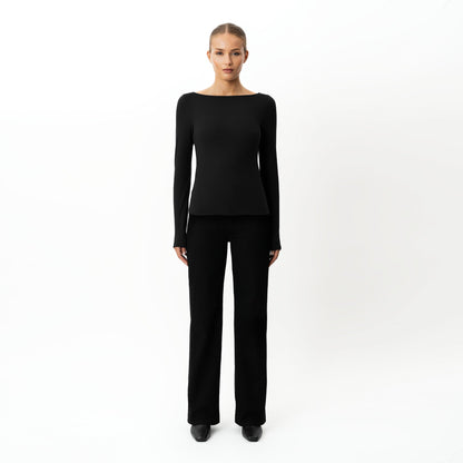 Soft Boatneck Long-sleeve