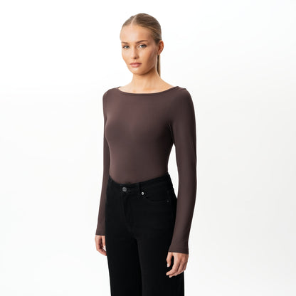 Soft Boatneck Long-sleeve