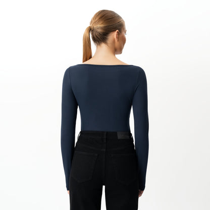Soft Boatneck Long-sleeve