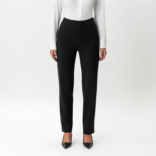 Tailored Ponte Straight Trouser
