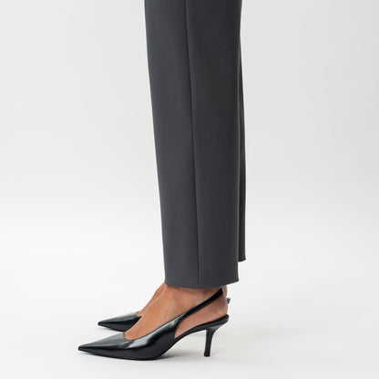 Tailored Ponte Straight Trouser