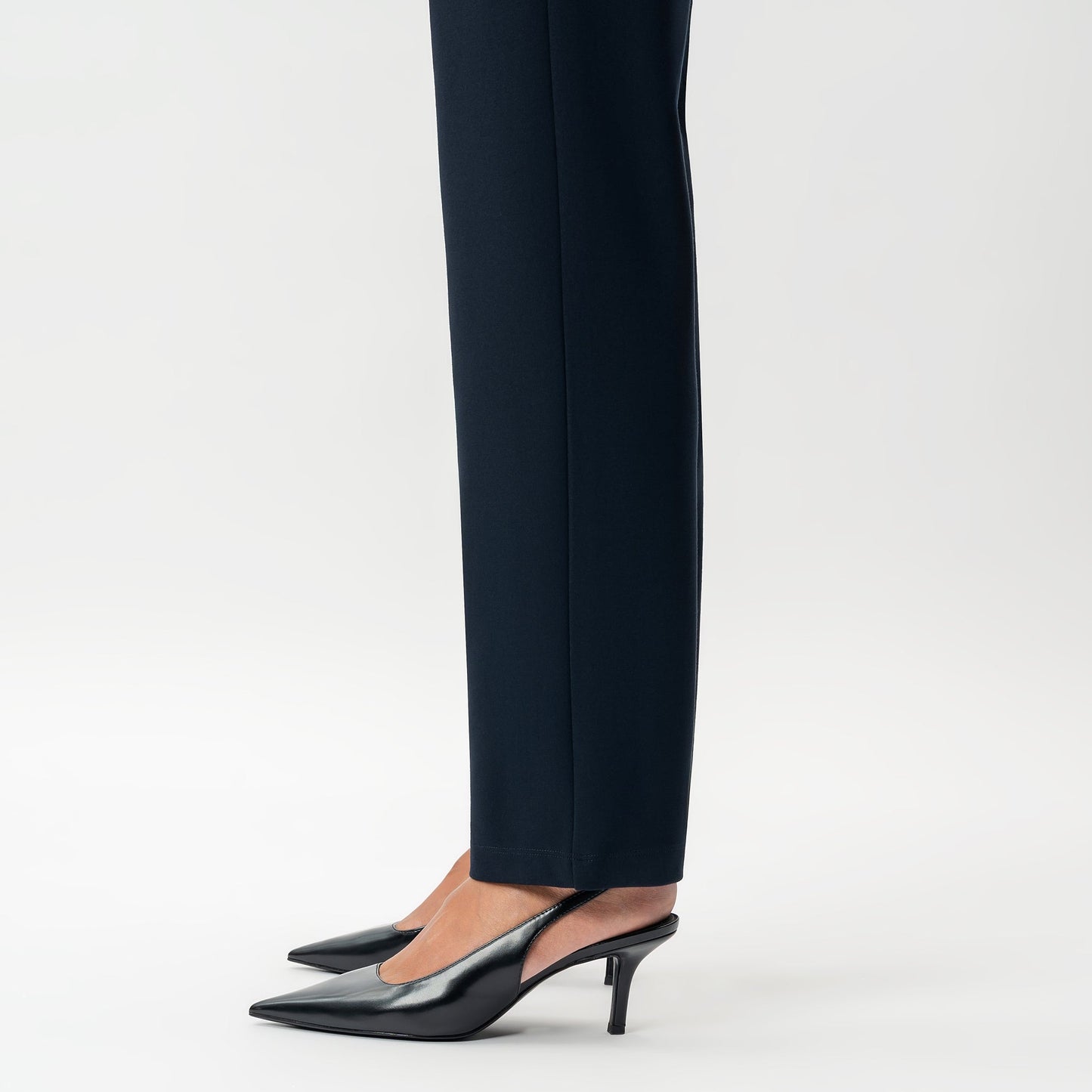 Tailored Ponte Straight Trouser