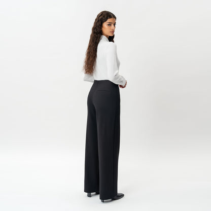 Tailored Ponte Relaxed Trouser