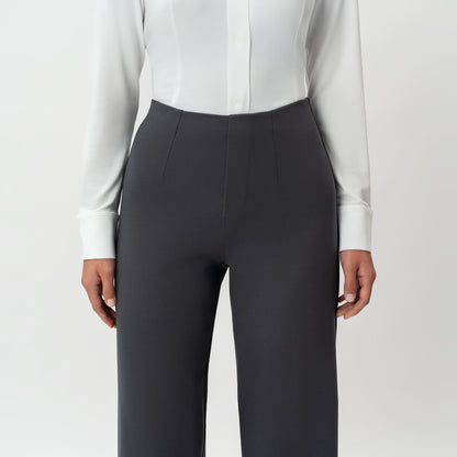 Tailored Ponte Relaxed Trouser