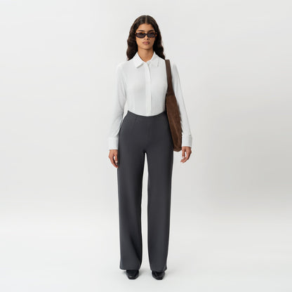 Tailored Ponte Relaxed Trouser