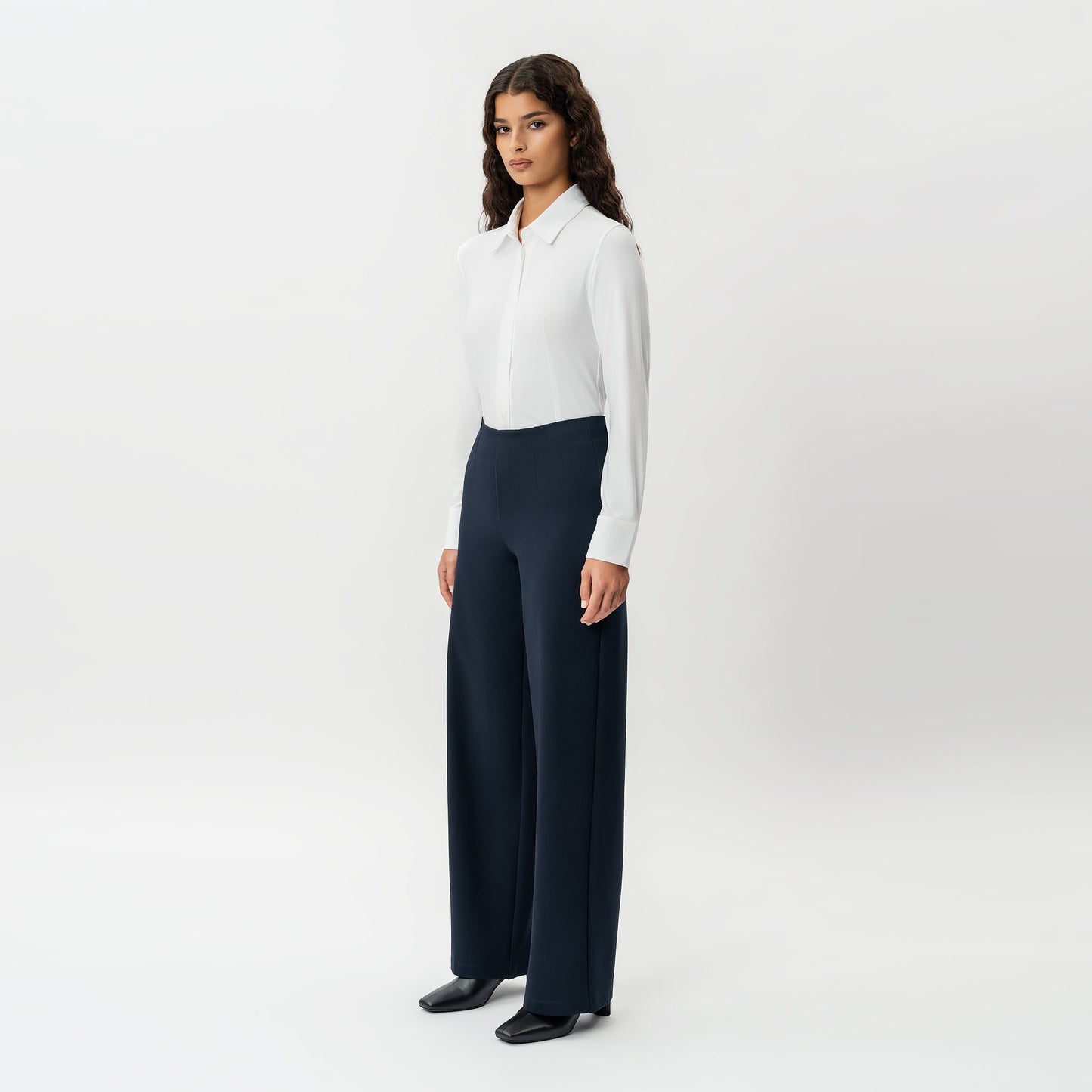 Tailored Ponte Relaxed Trouser