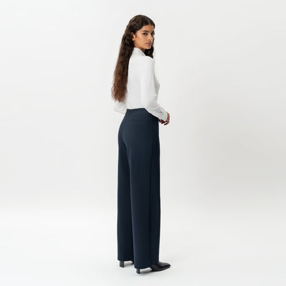 Tailored Ponte Relaxed Trouser
