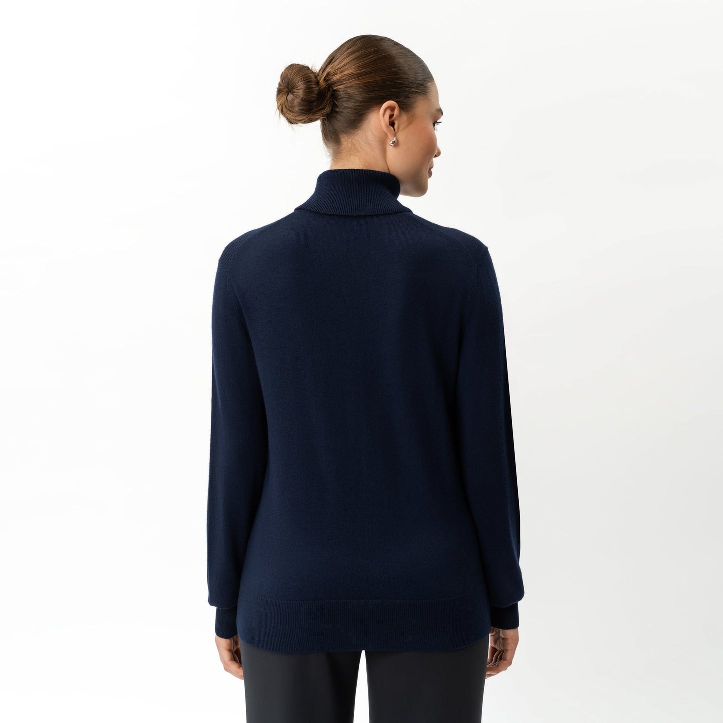 Merino Wool Relaxed Turtleneck