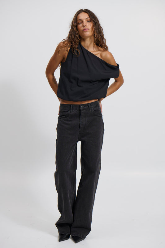 Dove Off The Shoulder Top Black
