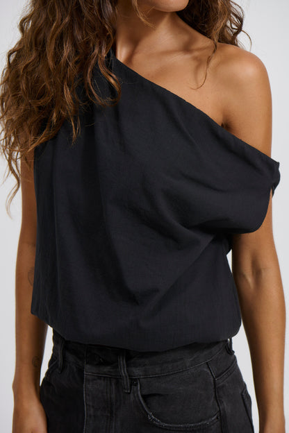 Dove Off The Shoulder Top Black