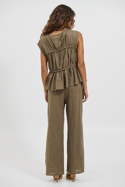 Cara Set Khaki - FINAL SALE