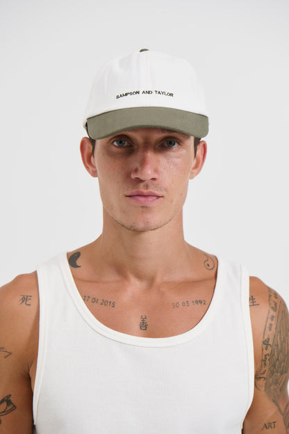 College Cap Contrast Emerald