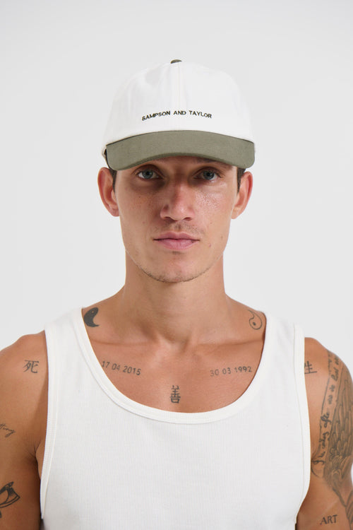 College Cap Contrast Emerald