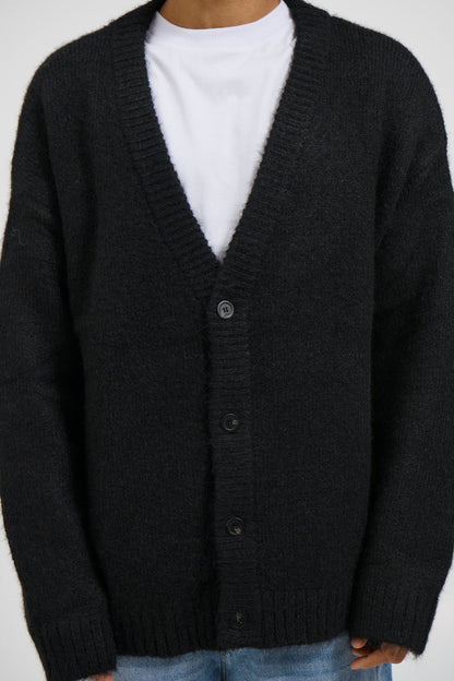 Knitted Oversize Cardigan Black - FINAL SALE